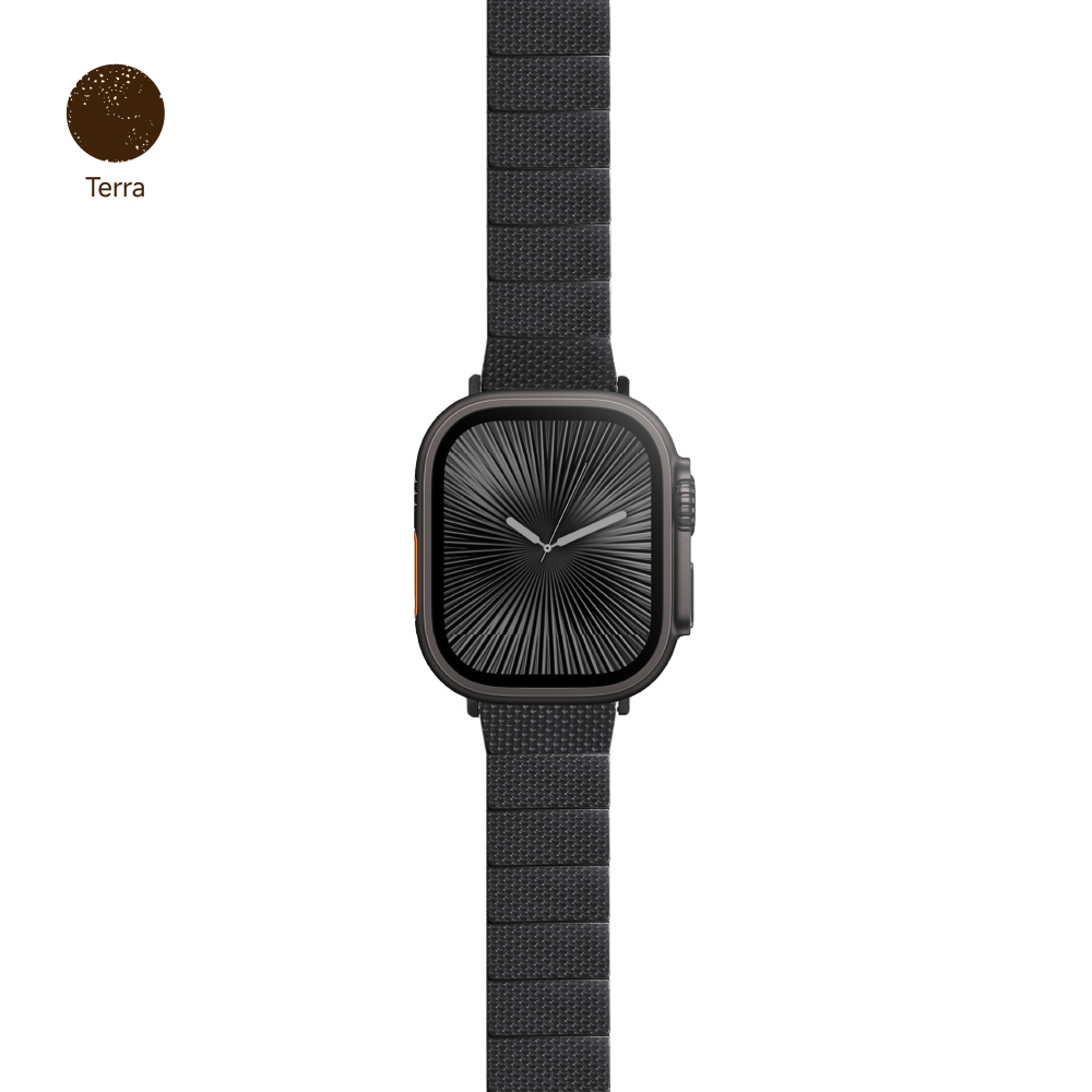 Terra - CarbonGlow Resin Watch Strap