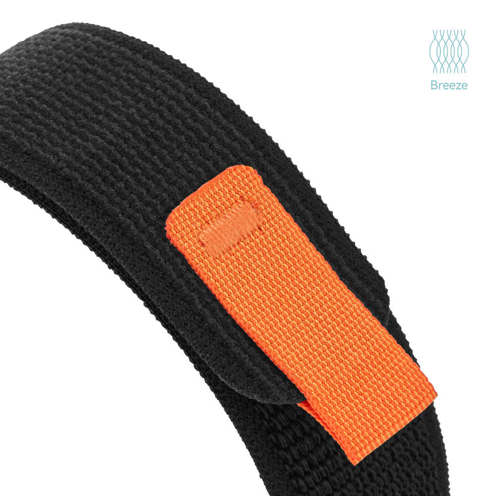 Breeze - Metallic Style Woven Velcro Strap