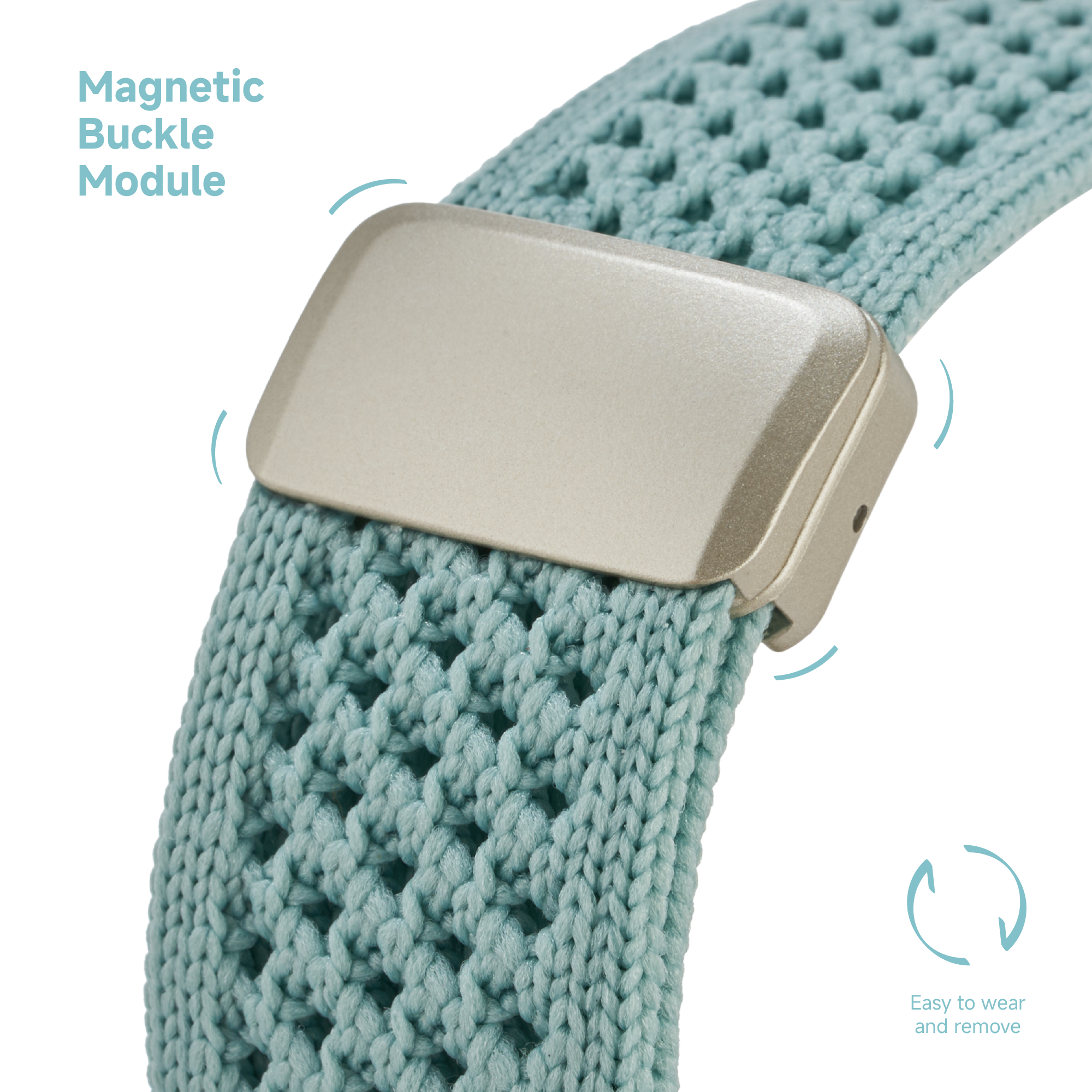 Breeze - Mesh Knit Magnetic Strap