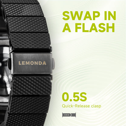 Terra - CarbonGlow Resin Watch Strap