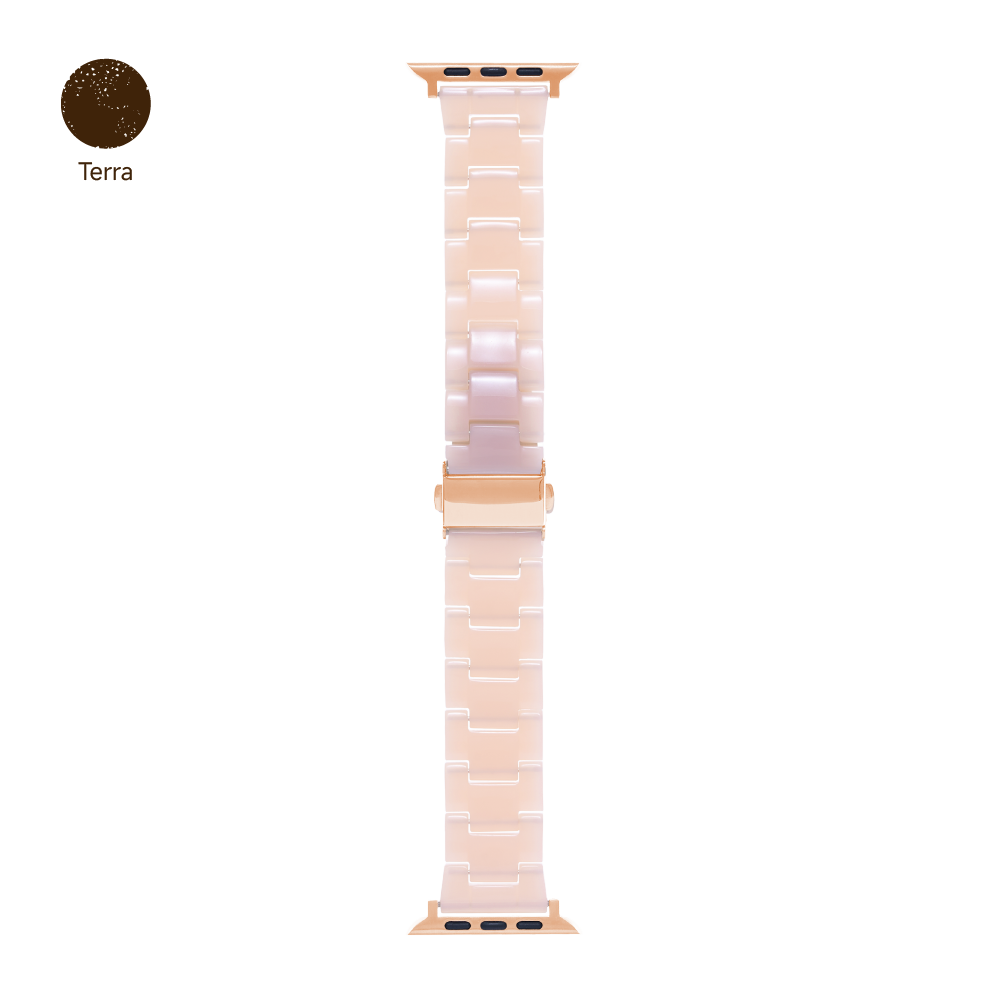 Terra - Resin Folding Clasp Strap