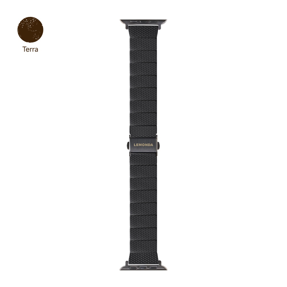 Terra - CarbonGlow Resin Watch Strap