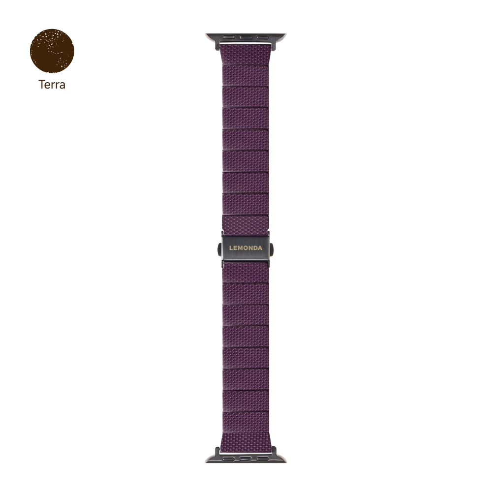 Terra - CarbonGlow Resin Watch Strap