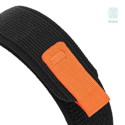 Breeze - Metallic Style Woven Velcro Strap