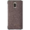 Picture of LEMONDA Cloth Skin Smart View Window Mobile Phone Case for Huawei Mate 9 Pro / Mate 9 Porsche Design - Brown