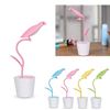 Picture of LEMONDA Bird Shape Rechargeable LED USB Table Light with Pen Holder - Rose