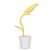 Picture of LEMONDA Bird Shape Rechargeable LED USB Table Light with Pen Holder - Yellow