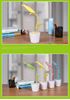 Picture of LEMONDA Bird Shape Rechargeable LED USB Table Light with Pen Holder - Yellow